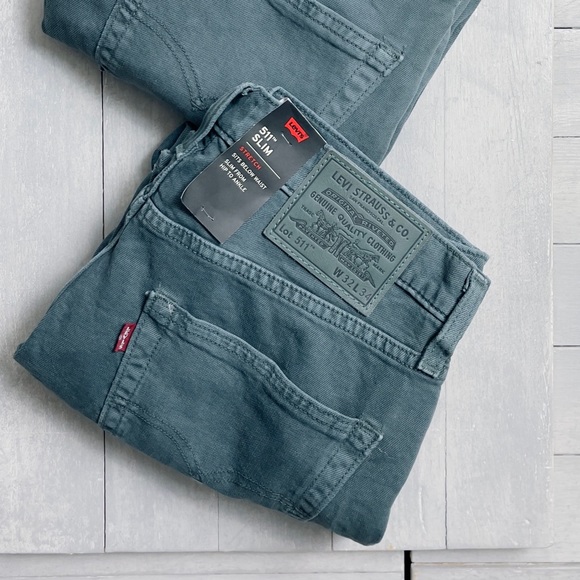 Levis Premium 511 Slim Midnight Indigo Overdye | JAPAN - Picture 4 of 16